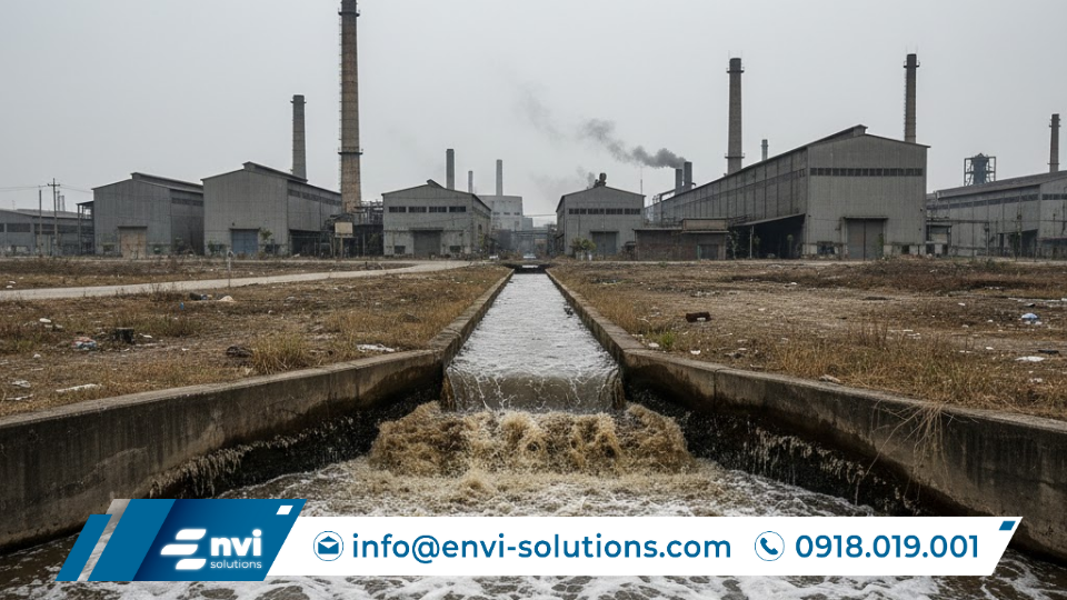 Tình trạng nước thải công nghiệp gia tăng nhanh chóng đặt ra thách thức lớn cho công tác bảo vệ môi trường hiện nay.