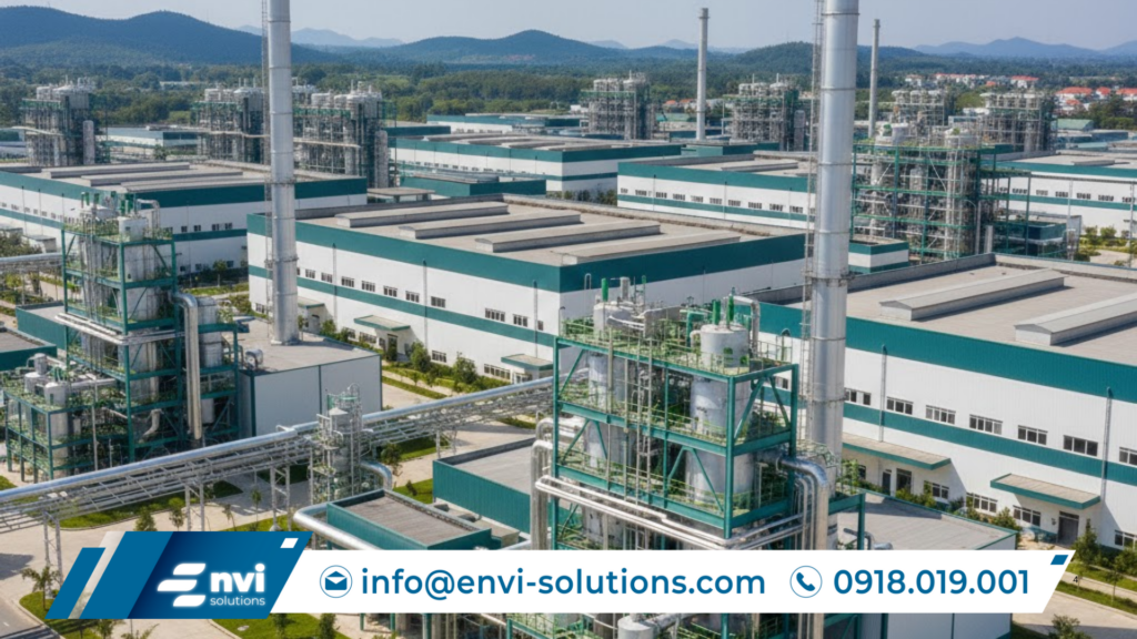 Hệ thống xử lý khí thải: Giải pháp khuyên dùng & xu hướng công nghệ mới 2025