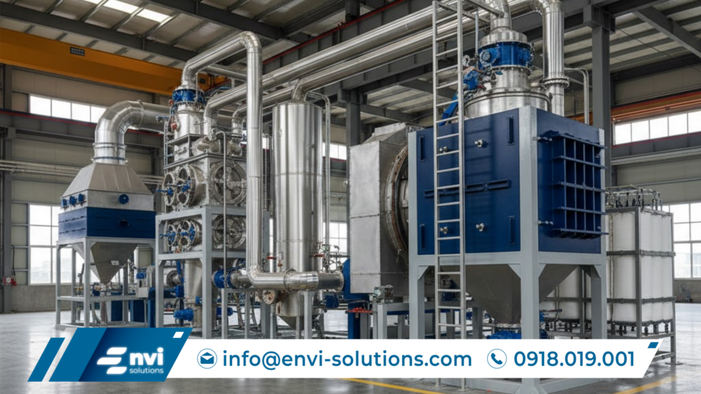 Hệ thống xử lý khí thải: Giải pháp khuyên dùng & xu hướng công nghệ mới 2025