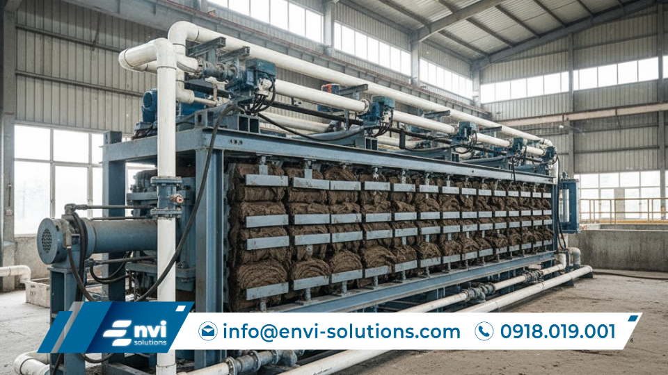 Máy Ép Bùn Xử Lý Nước Thải: Ưu Điểm, Ứng Dụng Và So Sánh