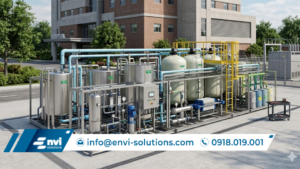 module xử lý nước thải y tế hợp khối lắp đặt cho bệnh viện và phòng khám