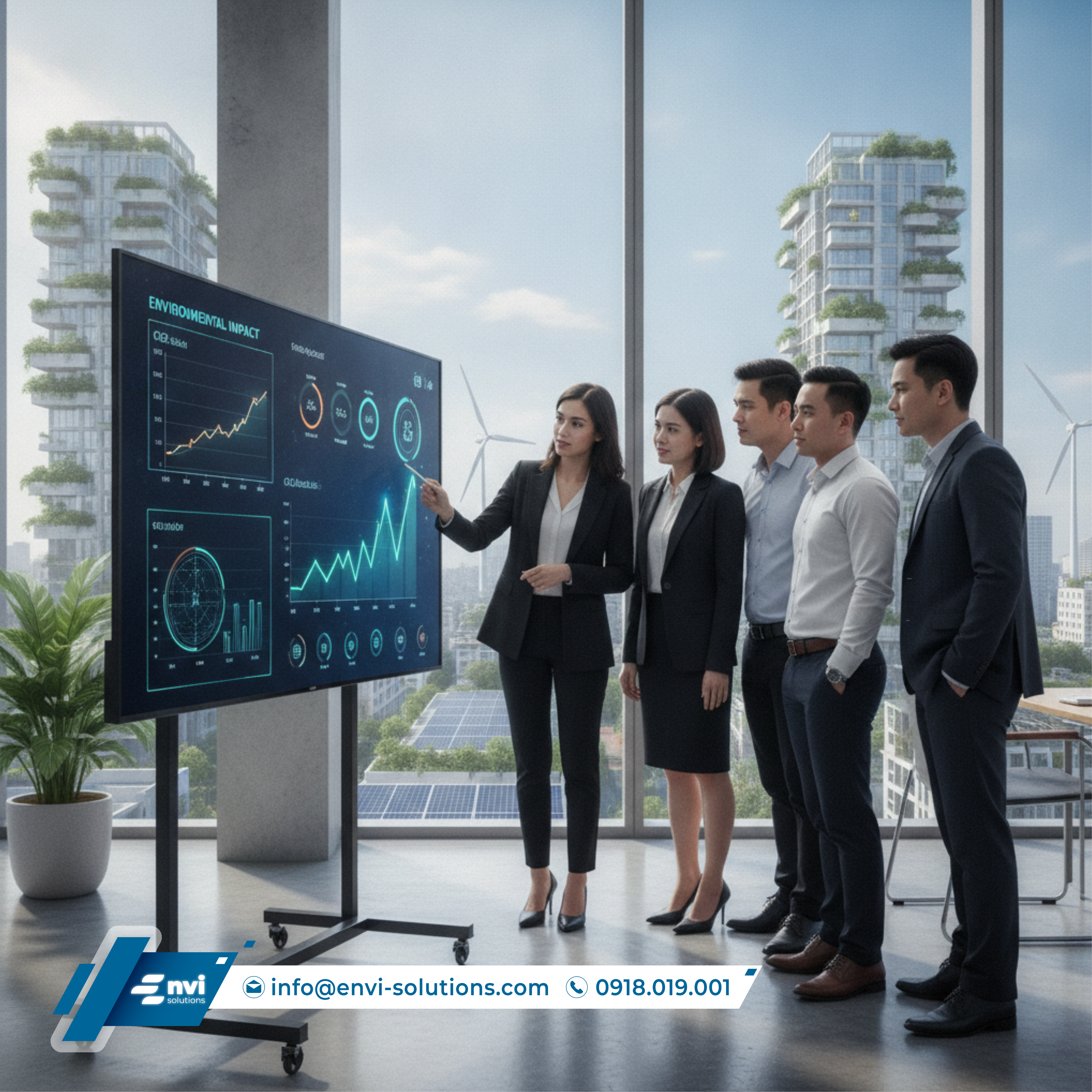 KPI giảm phát thải sau khi quy đổi nhiên liệu sang CO2e