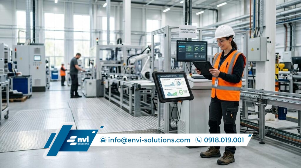 Báo cáo phát thải khí nhà kính nhà máy: Quy định và quy trình 01