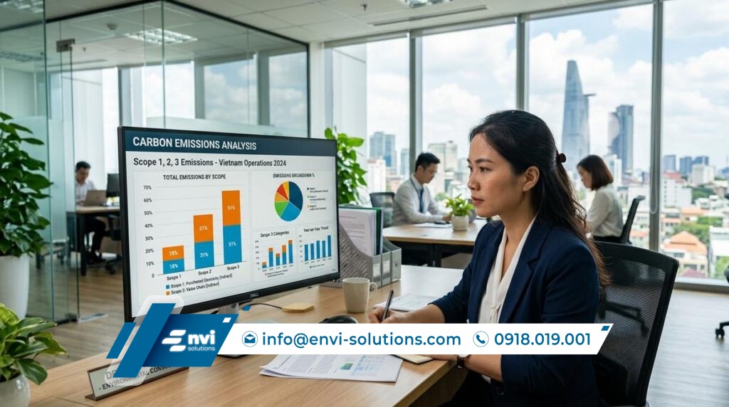Dịch vụ kiểm kê khí nhà kính TPHCM uy tín tại Envi Solutions 01