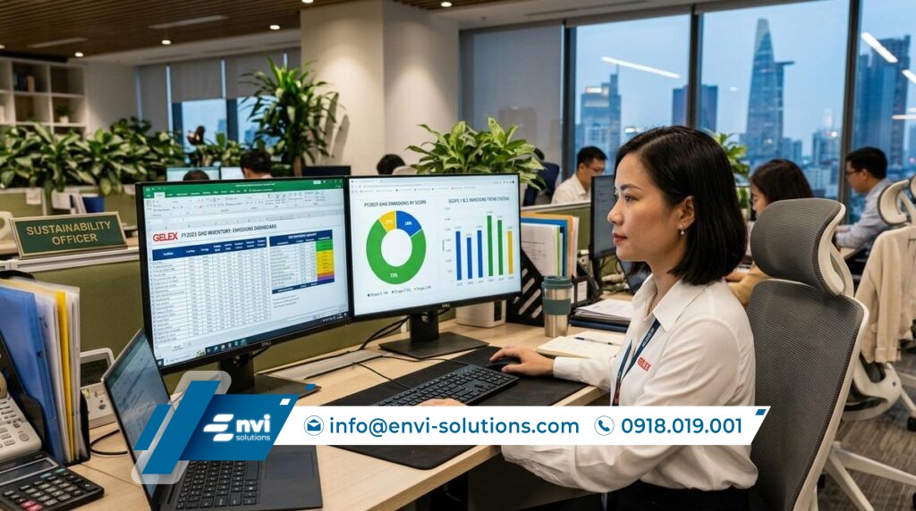File Excel Kiểm Kê Khí Nhà Kính: Hướng Dẫn Tính Phát Thải Chuẩn 01