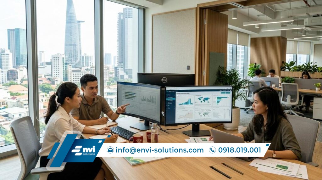 Nộp báo cáo kiểm kê khí nhà kính ở đâu? Quy định mới nhất 2026 01
