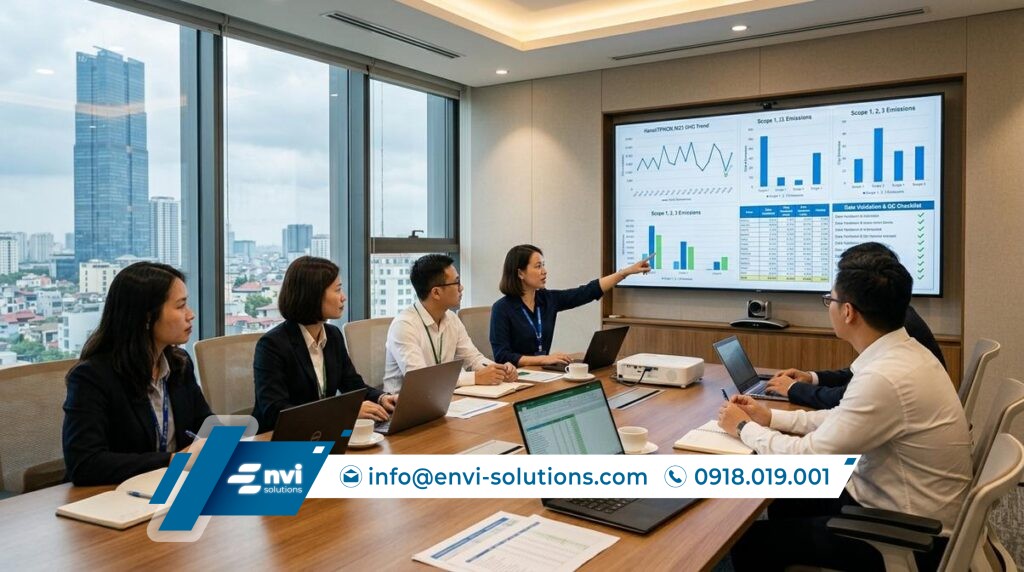 QA QC kiểm kê khí nhà kính: Quy trình chuẩn hóa doanh nghiệp 01