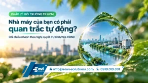 Banner Nghị quyết 61/2026/NQ-HĐND TP.HCM hỏi nhà máy có thuộc diện quan trắc tự động, liên tục